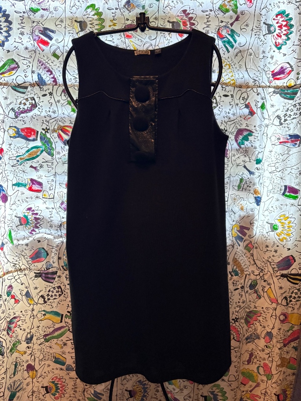 Acrylic/ wool sleeveless dress  or jumper